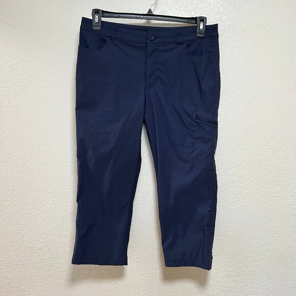 Eddie Bauer Pants - Eddie Bauer Capri Stretch Blue Pants Women's Size 10‎